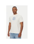 BLEND Tricou barbati 20718312 - Bumbac - Alb - Alb