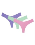 Bloovii Chiloti stringi Steam set de 3 multicolor - Multicolor