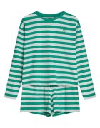 Bloovii Pijama dama verde Kelley - Dungi