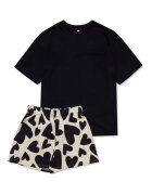 Bloovii Pijamale de dama Bloovia bumbac negru