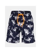 Blue Seven Short de baie baieti - 303576066 - Albastru inchis - Poliester