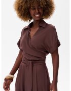 blue shadow Bluza Aria cu decolteu cache-coeur