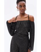 blue shadow Bluza cu umerii cazuti Scarli