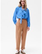 blue shadow Pantaloni conici Hilton cu talie inalta
