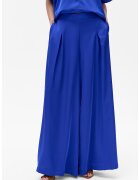 blue shadow Pantaloni relaxed fit cu talie medie