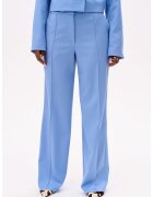 blue shadow Pantaloni uni cu croi amplu Demi
