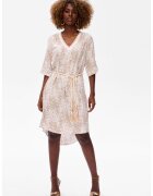 blue shadow Rochie cu cordon si imprimeu abstract