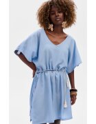 blue shadow Rochie lejera cu talie ajustabila Nives