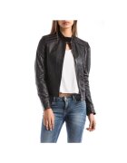 BLUE WELLFORD Jacheta din piele ecologica Iriri - Cu fermoar - Negru - Negru