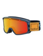 Bolle Ochelari schi MADDOX MATTE BLACK BLUE CHECKERBOARD PHANTOM FIRE RED