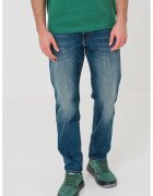Boss Blugi regular-fit cu talie medie Maine - Albastru inchis