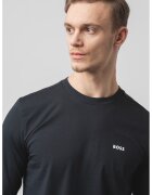 Boss Bluza cu decolteu la baza gatului - Albastru ultramarin