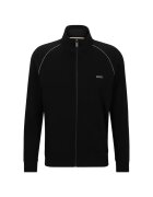 Boss Bluza de trening cu fermoar de casa - Negru