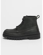 Boss Bocanci de piele Nebular - Negru stins