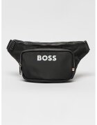 Boss Borseta cu logo in relief Catch - Alb/Negru