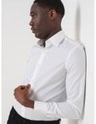Boss Camasa slim fit Hank Kent - Alb optic