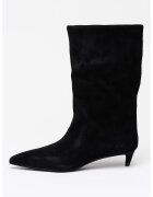 Boss Cizme slip-on cu varf ascutit si toc kitten Gracey - Negru