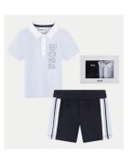 Boss Compleu baieti - 303628970 - Bumbac - Albastru - Albastru
