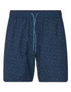 Boss Costum de baie barbati bleumarin