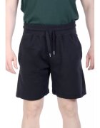 Boss Costum de baie barbati - hanorac Homewear Bermuda - pantaloni scurti - negru - 100% bumbac - Negru