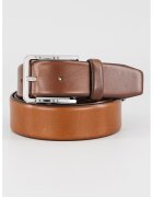 Boss Curea de piele Caleb - Maro scortisoara