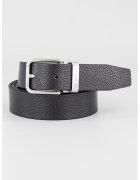 Boss Curea reversibila de piele granulata - Negru