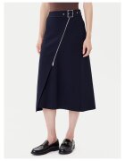 Boss Fusta Midi bleumarin - femei - 2 caracteristici