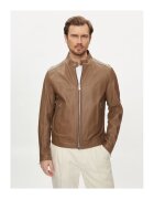 Boss Geaca barbati - 303641047 - Piele naturala - 56 EU - Maro