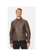 Boss Geaca barbati - 304237614 - Piele naturala - Maro - Maro