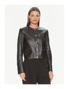 Boss Geaca dama - 303659844 - Piele naturala - Negru - Negru