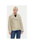 Boss Geaca din piele dama 50524016 - Piele naturala - Ecru - Ecru