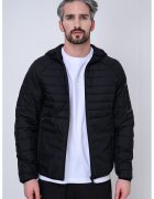 Boss Geaca matlasata cu gluga Urbanex - Negru