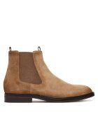 Boss Ghete barbati piele naturala - bej - scurte