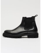 Boss Ghete Chelsea de piele Julyo - Negru