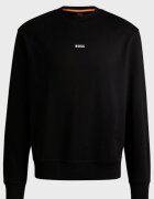 Boss Hanorac din bumbac cu logo discret -