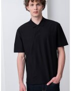 Boss HUGO - Tricou polo de bumbac - Negru