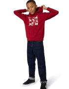 BOSS Kidswear Blugi cu cusaturi contrastante - Bleumarin