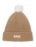 BOSS Kidswear Caciula tricotata cu buline