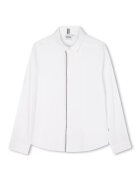 BOSS Kidswear Camasa cu maneci lungi - Alb optic