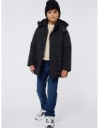 BOSS Kidswear Geaca cu gluga si fermoar - Negru