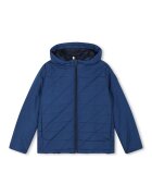 BOSS Kidswear Geaca cu vatelina si gluga - Bleumarin