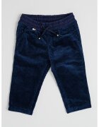 BOSS Kidswear Pantaloni de reiat cu snur - Bleumarin