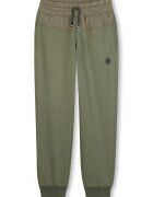 BOSS Kidswear Pantaloni de trening cu buzunare laterale - Verde sparanghel