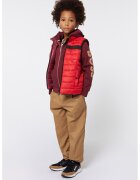 BOSS Kidswear Pantaloni din amestec de bumbac cu buzunare - Maro deschis