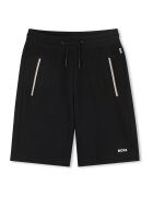 BOSS Kidswear Pantaloni scurti de bumbac - Negru