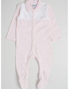 BOSS Kidswear Salopeta de pijama cu botosei - Roz deschis