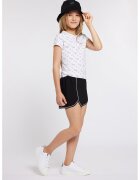 BOSS Kidswear Tricou cu imprimeu grafic - Alb/Maro taupe