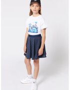 BOSS Kidswear Tricou din amestec de bumbac cu imprimeu - Alb