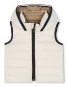 BOSS Kidswear Vesta reversibila cu umplutura cu puf - Bej/Crem