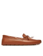 Boss Mocasini dama model Roxanne - piele naturala - culoare maro